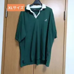 メンズKANGOL ラガーシャツ グリーン XLサイズのサムネイル