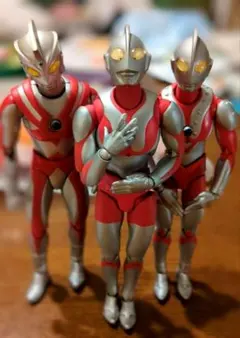 ウルトラマン エース ゾフィー 可動タイプフィギュア3体