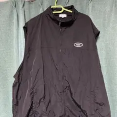 ブラック ノースリーブ ジャケット