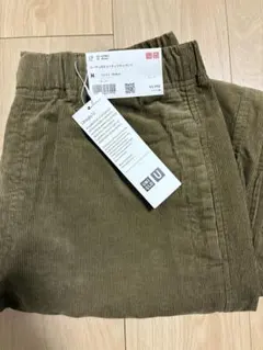 コーデュロイユーティリティパンツ　UNIQLO U M 34 ブラウン