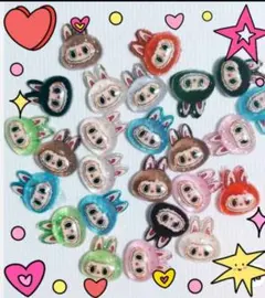 ラブブ　ネイルパーツ　ドロップ　キャンディ　ミニパーツ　ポップマート