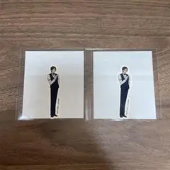 名探偵コナン セガラッキーくじー執事喫茶ー マスドバイ ステッカー 諸伏高明×2