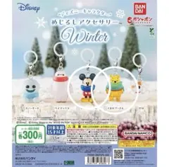 ディズニー めじるしアクセサリー Winter プーさん　ミッキー　まとめ売
