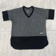 Nike DRIFITレディーストレーニングウェア Vネック ブラック　S