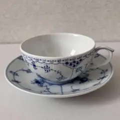 ①【未使用】ロイヤルコペンハーゲン ハーフレース ダブルハンドル