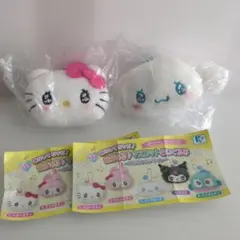 サンリオ　音がなる♪マスコットぬいぐるみ　エモきゅんデザイン　2個セット