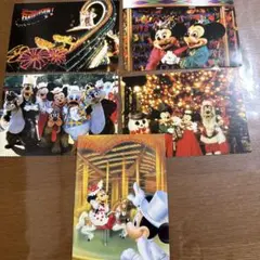 希少 レア Disney Land ポストカード 5枚セット