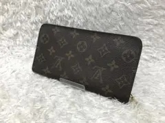 【鑑定済】 ★ ルイヴィトン 長財布 モノグラム ポルト モネ ジップ ★