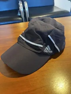 adidas ランニングキャップ 黒 反射　アディダス