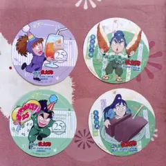 忍たま乱太郎 アニメイトカフェ コースター 4枚まとめ売り