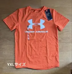 【新品未使用】アンダーアーマー Ｔシャツ YXL 160cmオレンジ