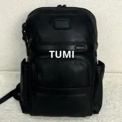 TUMI Alpha Bravo Compact Backpack オールレザーのサムネイル