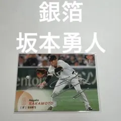 銀箔　坂本勇人