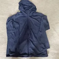 ネイビー フード付き メンズアウター 3XL