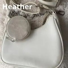 ◆ 2wayショルダーバッグ コインパース付 アイボリー チェーンストラップ