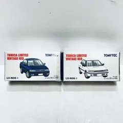 トミカリミテッドヴィンテージネオ 日産テラノ スバルレガシィ 2台