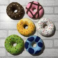 ドーナツ　フェルト　ままごと　知育玩具　ハンドメイド