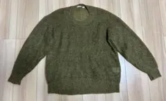 KBF オリーブグリーン セーター サイズOne