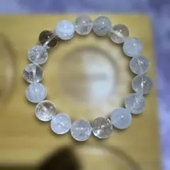 本物》高品質ルチル水晶 ブレスレット 大玉 | Mercari
