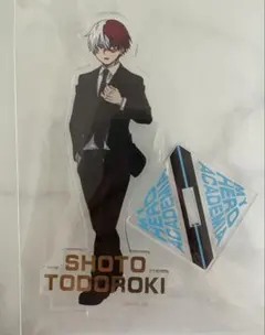 轟 焦凍 箔押しアクリルスタンド スーツ ヒロアカ