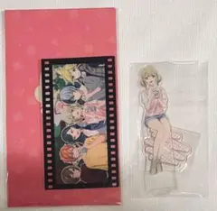 プロセカ　小豆沢こはね　アクスタ＋チケットホルダー　はっぴーこれくしょんくじ