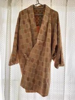 ヴィンテージ着物　リメイク　作務衣　部屋着　ルームウェア