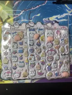 g最安値　ちいかわ3Dおしりシール４シート