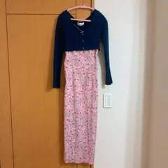 【美品】LILY BROWN♡ニットカーデセットキャミワンピース