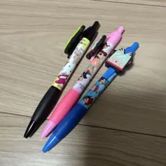 クレヨンしんちゃん 新品カラーノック式ボールペン