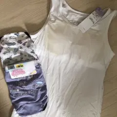 新品 女の子 インナー ブラトップ . 150 パンツ 140 セット　下着