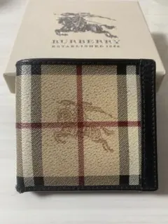 BURBERRY チェック柄 二つ折り財布