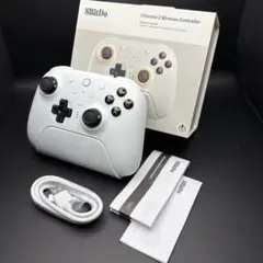 週末セール★新品未使用 8BitDo Ultimate 2 ワイヤレス ホワイト