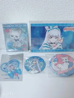 わんだふるぷりきゅあ 猫屋敷ユキ キュアニャミー 缶バッジ アクリル