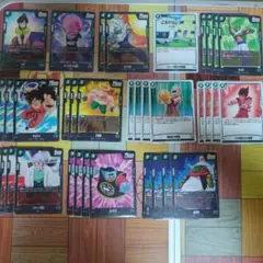 最終値下　フュージョンワールド　緑悟空デッキ　スリーブ付き。 最終値下 フュージョンワールド 緑悟空デッキ スリーブ付き。