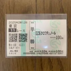 2026年最新】イクイノックス 馬券の人気アイテム - メルカリ