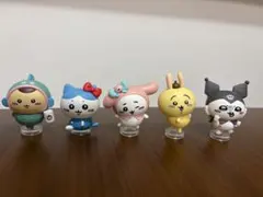 全5種コンプリートセット　ちいかわ×サンリオキャラクターズ　なりきりフィギュア