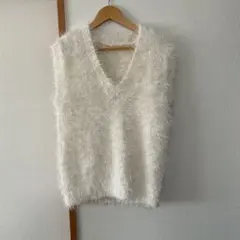 ＶＩＳ　シャギーニット　ベスト