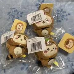 ちいかわ たぬきだもんくじ C賞 ぜったいたぬきなマスコット 3種