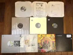 人気盤！ジブリネタ　ジャジーヒップホップ　smooth j レコード　4枚セット 人気盤！ジブリネタ ジャジーヒップホップ smooth j レコード 4枚