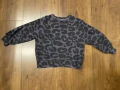 ZARA ザラ レオパード柄トレーナー サイズ9 134cm キッズ ヒョウ柄