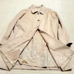 美品✨ヒロコファッション ベージュ ロングコート カシミヤ100% シルクのサムネイル