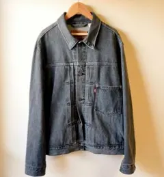 LEVI'S 506XX 1st 大戦 デニムジャケット 先染め黒 ブラック