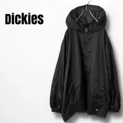 ディッキーズ ナイロンジャケットフーディー ビッグ　 3XL 黒 Dickies