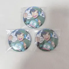 忍たま乱太郎　サンリオ　缶バッジ　食満セット