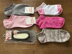 レディース　ショートソックス 6足セット 22-24cm