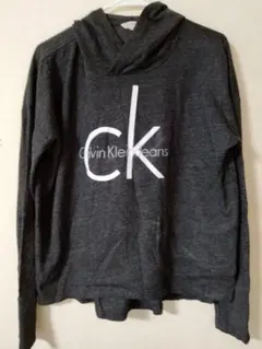 Calvin Klein Jeans グレー パーカー Mサイズ