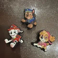 パウ・パトロール クロックス　ジビッツ 3個セット