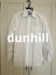 dunhillオーダーメイドワイシャツ　L ホワイト