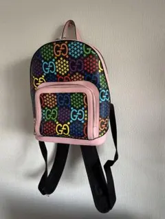 GUCCI GGサイケデリック PVCレザー バックパック