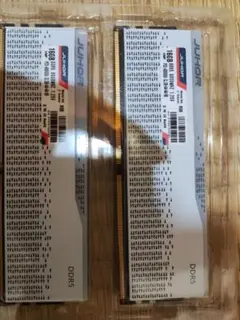 JUHOR 16GB DDR5 メモリー ジャンク
